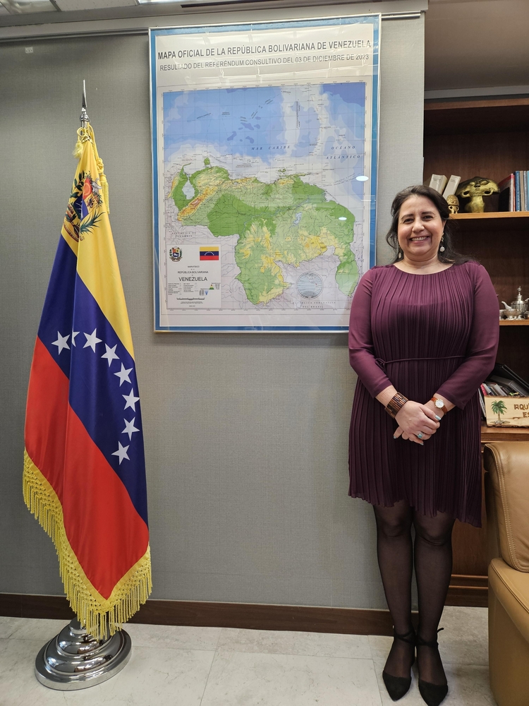 Isabel Di Carlo Quero, Charge d’Affaires a.i. of the Venezuelan Embassy in Seoul