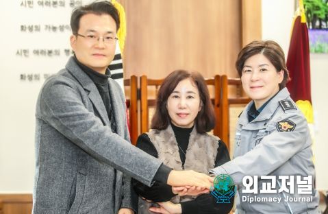 김경희 화성시의회 의장, 화성동탄경찰서와 조례제정 협력 간담회