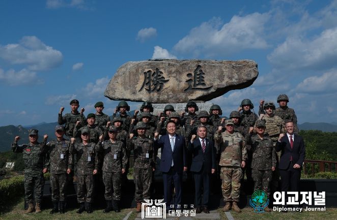 6월 15일 윤석열 대통령은 2023 연합·합동 화력격멸훈련을 주관했다.