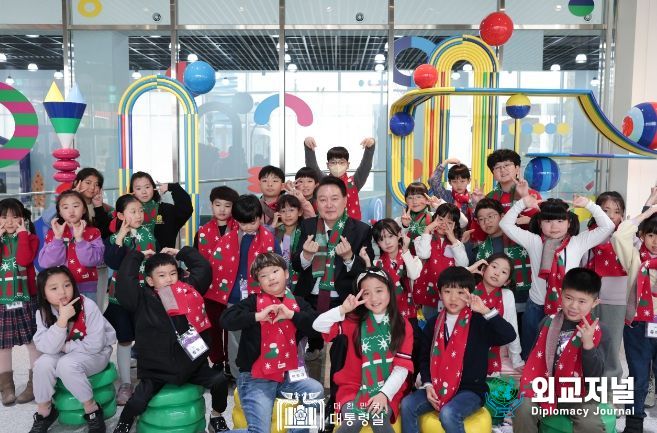 12월 26일 윤석열 대통령은 국립어린이박물관 개관식에 참석했다.