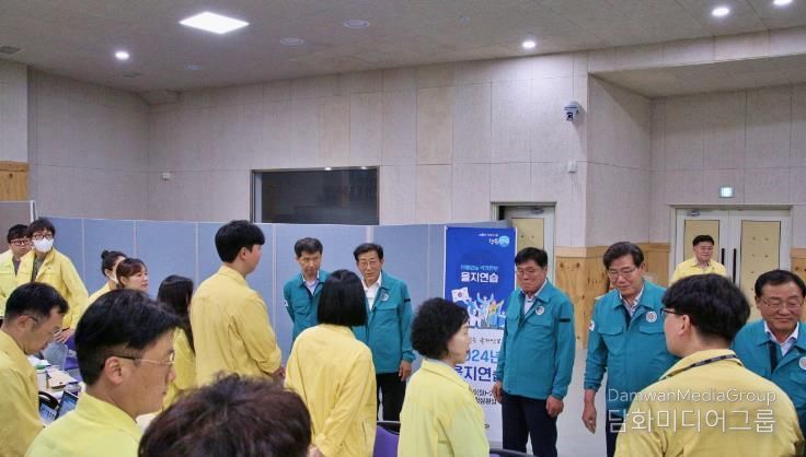 장수군의회, ‘2024 을지연습’ 현장 격려 방문