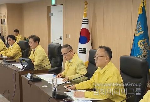 이재명 대통령, 안전치안점검회의 주재(KTV 국민방송 화면캡춰)
