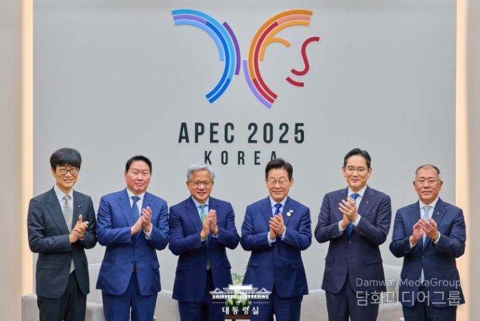 젠슨 황 엔비디아 대표 접견(대통령실)