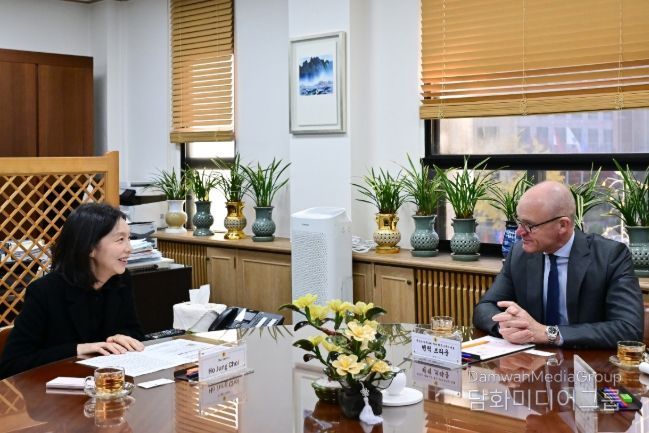 독일 콘라드 아데나워재단 한국사무소 대표와 면담