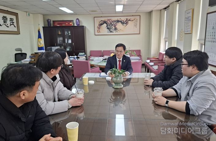 의장님과 함께하는 청렴․소통 토크 현장.