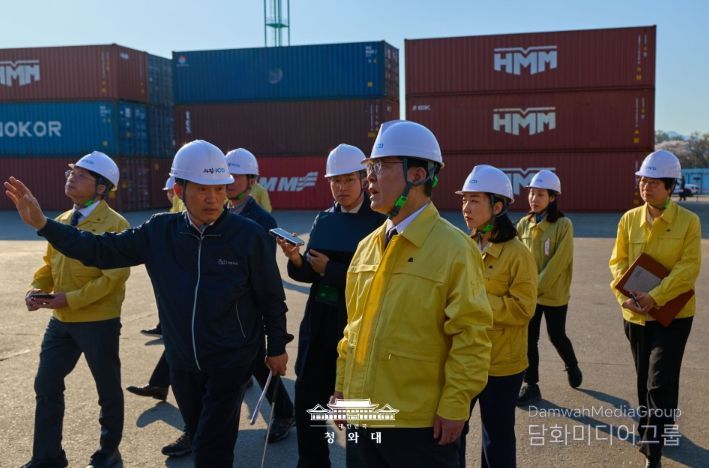 고유가 위기극복을 위한 화물운송물류업계 현장간담회(청와대)