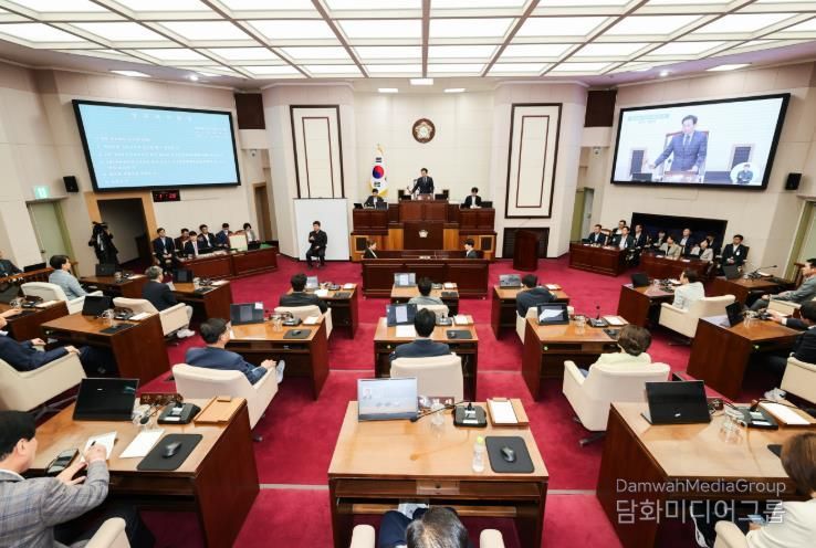 구미시의회 제295회 임시회 개회!